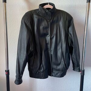 VINTAGE 100% LEATHER CASCALA JACKET